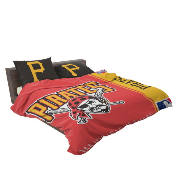 Pittsburgh Pirates MLB Baseball National League Bedding Set - Image 3