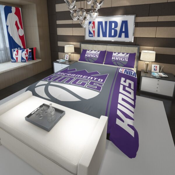 Sacramento Kings NBA Basketball Comforter - Image 3