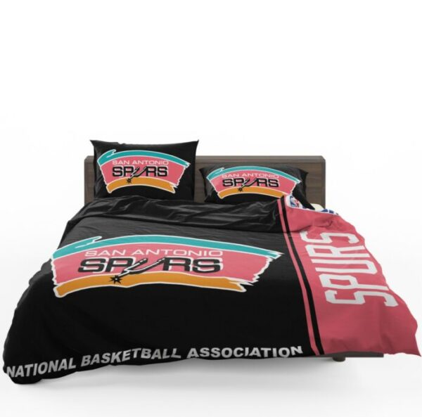 San Antonio Spurs NBA Basketball Bedding Set - Image 5