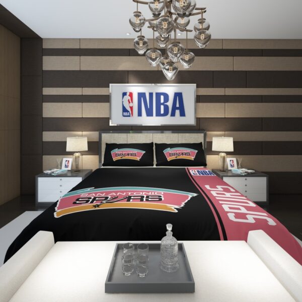 San Antonio Spurs NBA Basketball Comforter - Image 2
