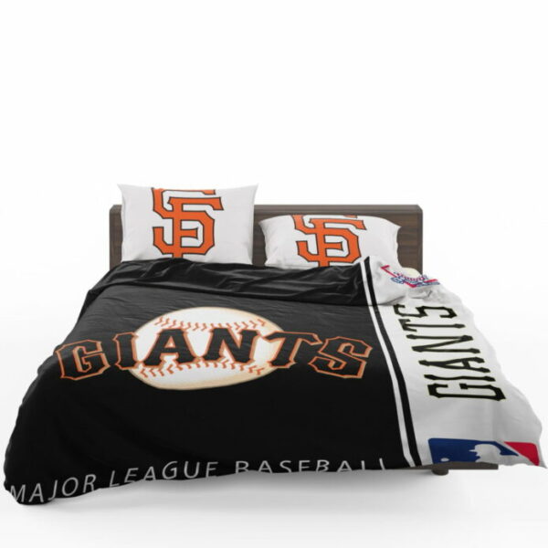 San Francisco Giants MLB Baseball National League Bedding Set - Image 4