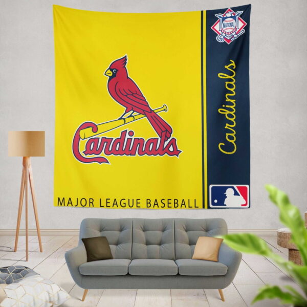 St. Louis Cardinals MLB Baseball National League Wall Hanging Tapestry