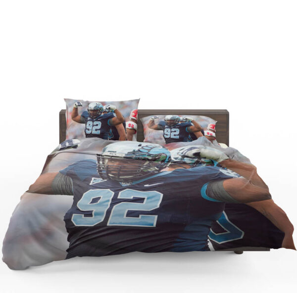 Sylvester Williams North Carolina Detroit Lions Nfl Bedding Set - Image 2