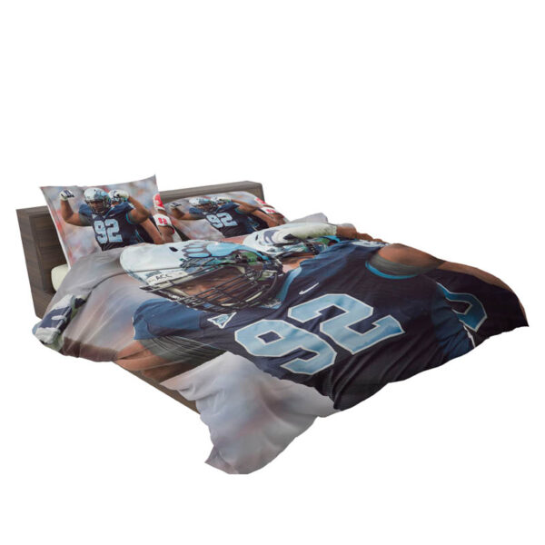 Sylvester Williams North Carolina Detroit Lions Nfl Bedding Set - Image 3