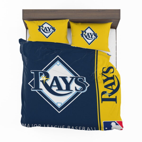 Tampa Bay Rays MLB Baseball American League Bedding Set - Image 2