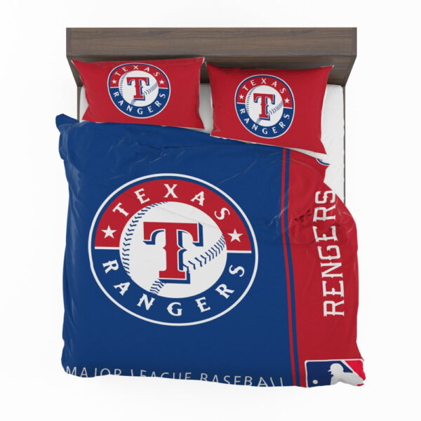 Texas Rangers MLB Baseball American League Bedding Set - Image 2