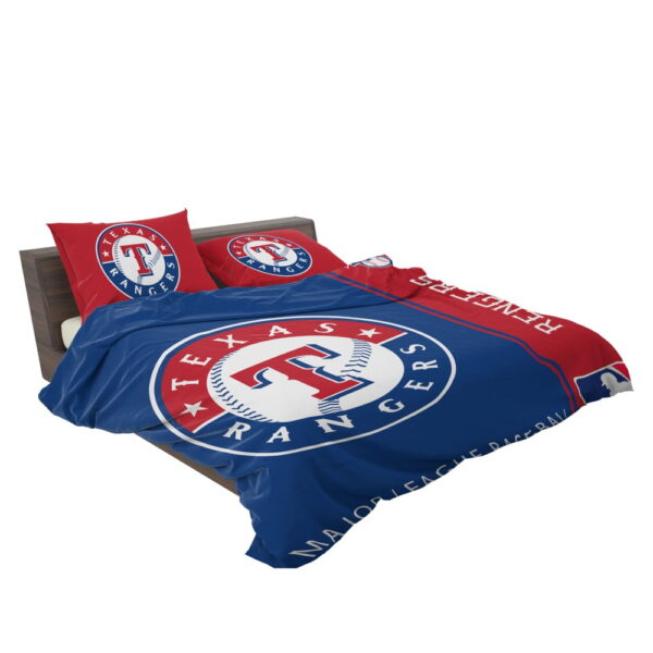 Texas Rangers MLB Baseball American League Bedding Set - Image 3