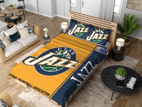 Utah Jazz NBA Basketball Bedding Set - Image 2
