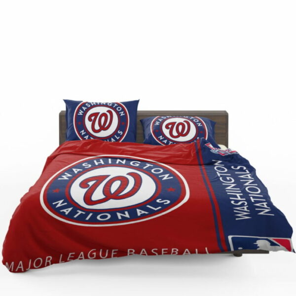 Washington Nationals MLB Baseball National League Bedding Set - Image 4