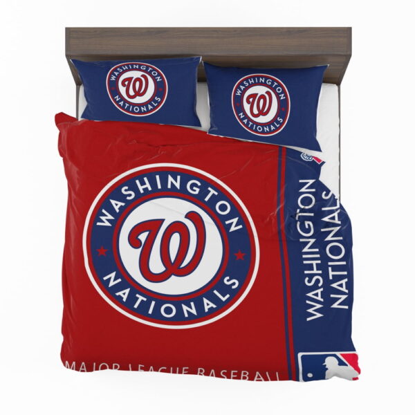 Washington Nationals MLB Baseball National League Bedding Set - Image 2
