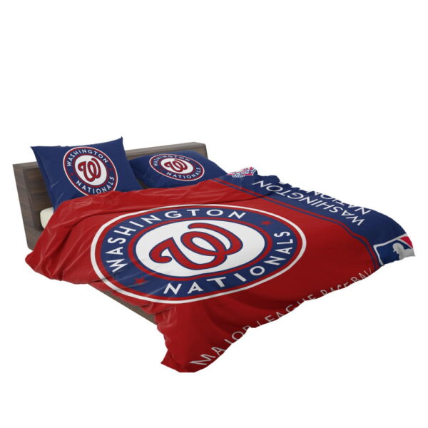 Washington Nationals MLB Baseball National League Bedding Set - Image 3