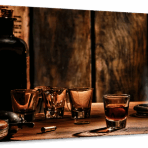Vintage Irish Whiskey Wall Art