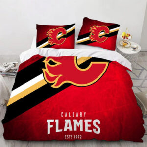 Calgary Hockey Sport Bedding Set NT020716