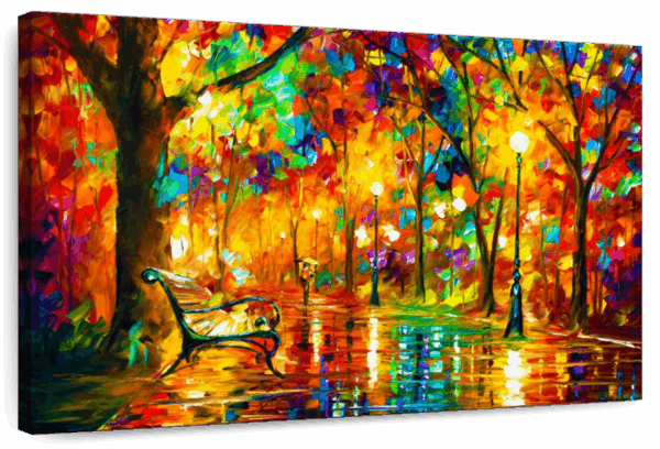 Colorful Night Wall Art