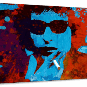 Famous Songwriter Bob Dylan Wall Art