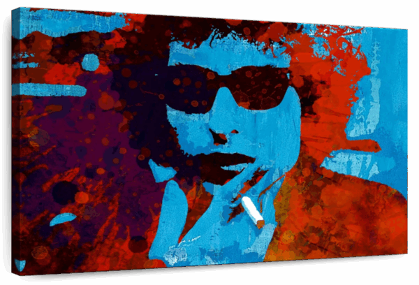 Famous Songwriter Bob Dylan Wall Art