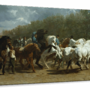 The Horse Fair Wall Art