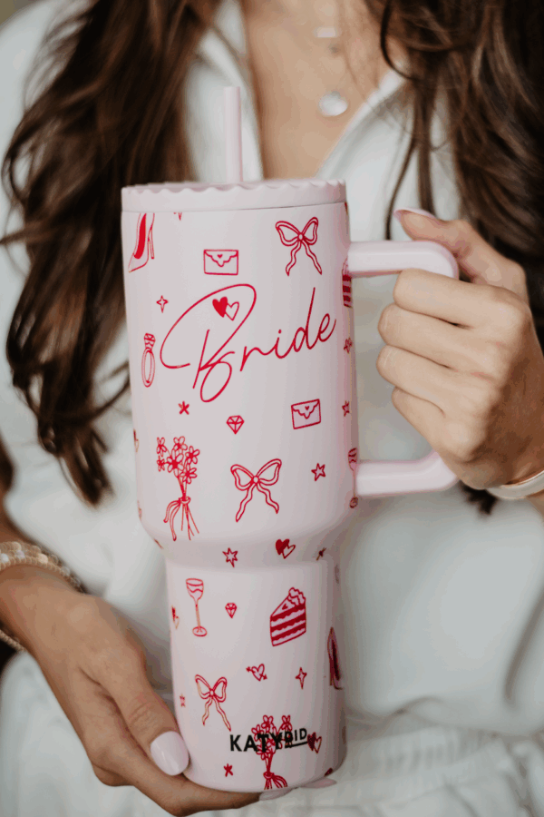 Bride Red Drawings 38 Oz Tumbler